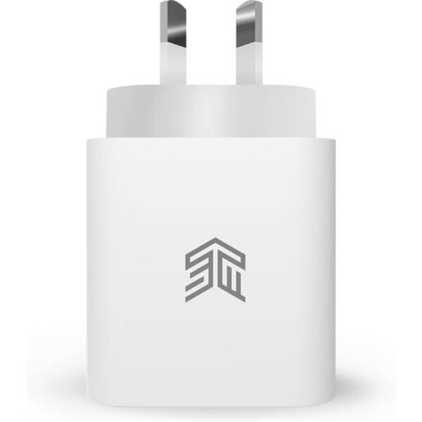 20W POWER ADAPTER (1 X USB-C) - WHITE