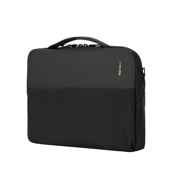 Incase A.R.C. Carrying Case (Briefcase) for 33 cm (13") to 35.6 cm (14") Apple iPad MacBook Air, MacBook Pro - Black - Polyester Exterior Material - 304.8 mm Height x 381 mm Width x 101.6 mm Depth