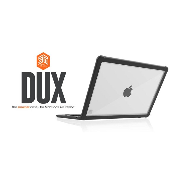 DUX (MACBOOK AIR 13IN M5 2026 / M4 2025 / M3 2024 / M2 2022) COMMERCIAL PACKAGING - BLACK