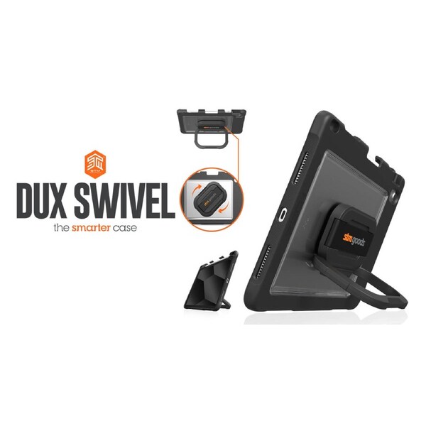 Dux Swivel (Ipad 10th/11th Gen) COM - Black
