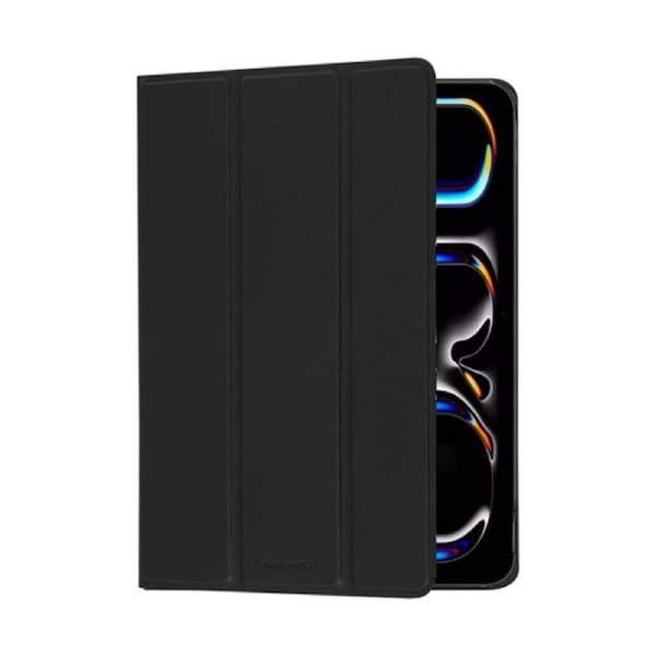 RISSKOV handmade leather folio with standfunction for iPad Pro 11in BLK