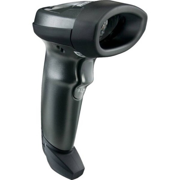 LI2208-SR Black with Stand USB KIT: LI2208-SR00007ZZWW Scanner, CBA-U21-S07ZBR Shielded USB Cable, 20-61022-04R Stand