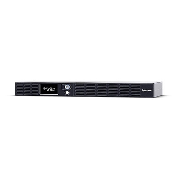 CyberPower Office Rackmount OR600ERM1U-AU Line-interactive UPS - 600 VA/360 W - Rack-mountable - AVR - 8 Hour Recharge - 4 Minute Stand-by - 230 V AC Input - 230 V AC Output