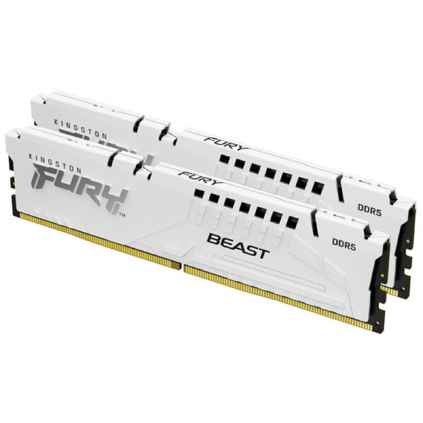 Kingston FURY Beast RAM Module for Motherboard - 32 GB (2 x 16GB) - RGB - DDR5-6000/PC5-48000 DDR5 SDRAM - 6000 MHz Single-rank Memory - CL36 - 1.35 V - Non-ECC - Unbuffered - 288-pin - DIMM
