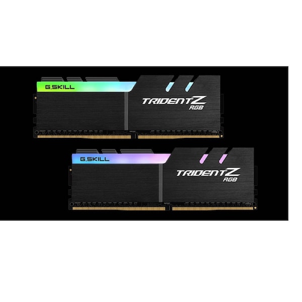 G.SKILL Trident Z RGB RAM Module - 32 GB (2 x 16GB) - DDR4-3200/PC4-25600 DDR4 SDRAM - 3200 MHz - CL16 - 1.35 V - Non-ECC - Unbuffered - 288-pin - DIMM - Lifetime Warranty