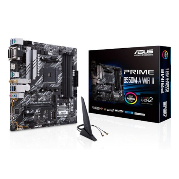 PRIME B550M-A WIFI II AMD B550 MATX MB