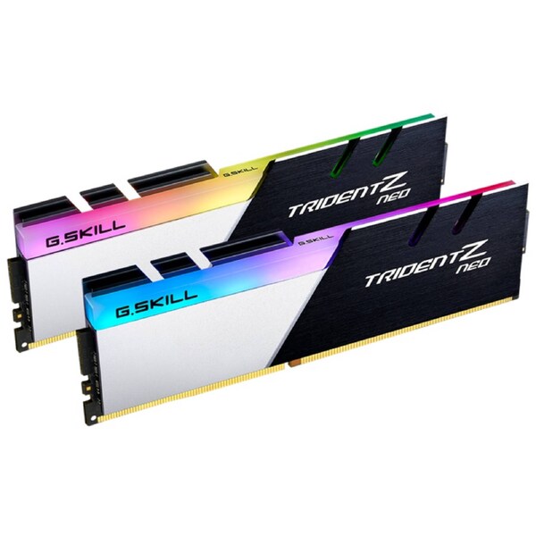 G.SKILL Trident Z Neo RAM Module for Desktop PC, Workstation - 32 GB (2 x 16GB) - DDR4-3600/PC4-28800 DDR4 SDRAM - 3600 MHz - CL18 - 1.35 V - Non-ECC - 288-pin - DIMM - Lifetime Warranty