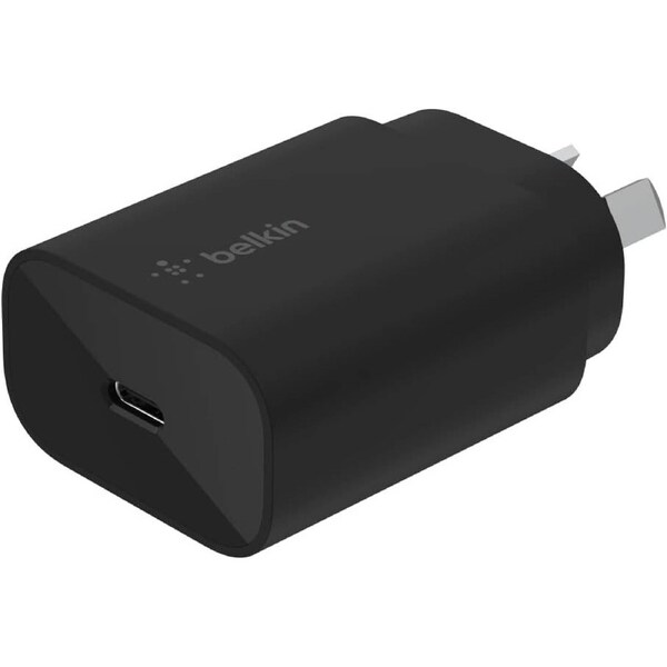 BoostCharge USB-C Cubic Wall Charger 25W, Black