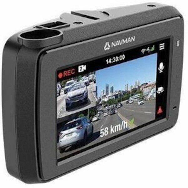 Navman MiVue Smart True 4K DC Dash Cam With Dual Front and Rear Recording