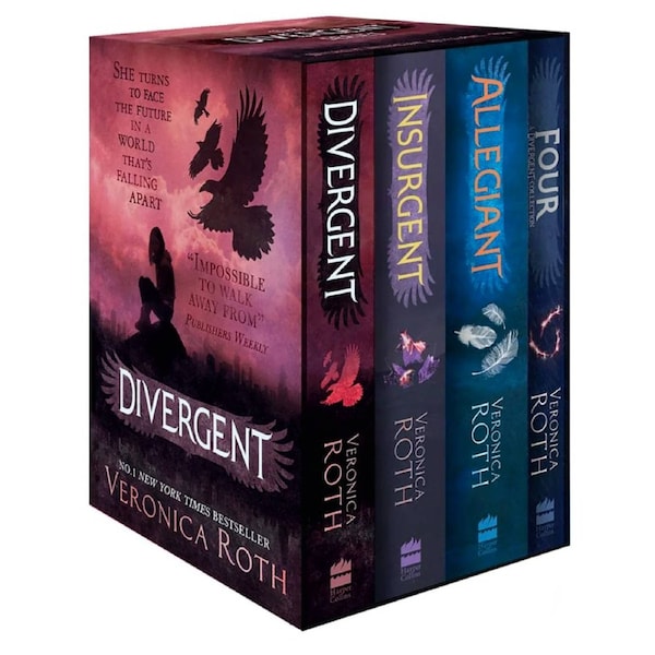Divergent The Complete 4 Book Set Books Collection Library by Veronica Roth