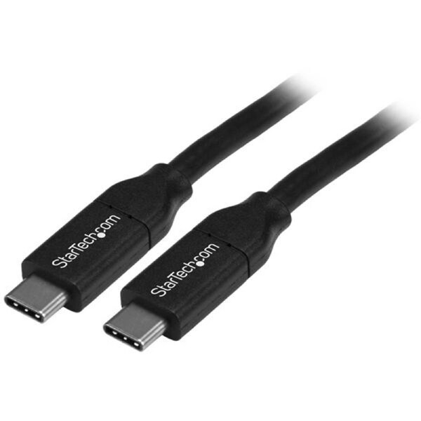 StarTech 4m USB C Cable with Power Delivery (5A) - M/M - USB 2.0 - USB-IF Certified - USB 2.0 Type C Cable - Power USB-C devices over longer distances