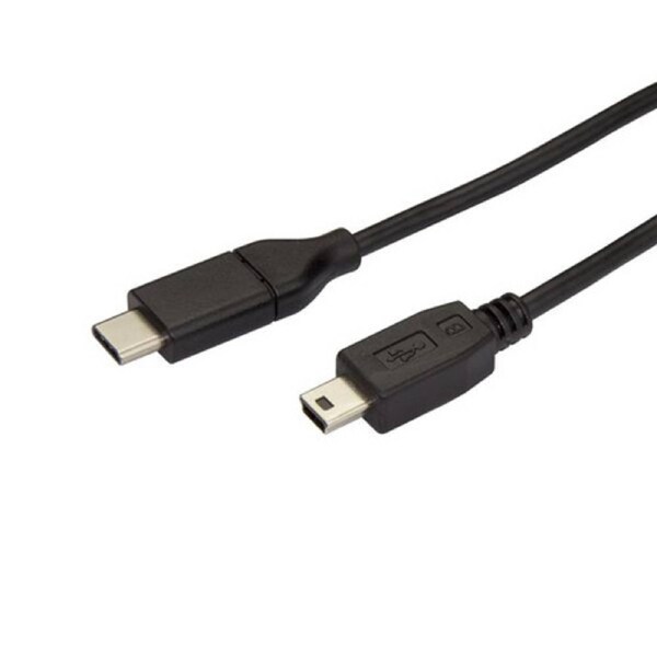 StarTech 2m 6 ft USB C to Mini USB Cable - M/M - USB 2.0 - USB C to USB Mini - USB Type C to Mini USB - Mini USB to USB C Cable