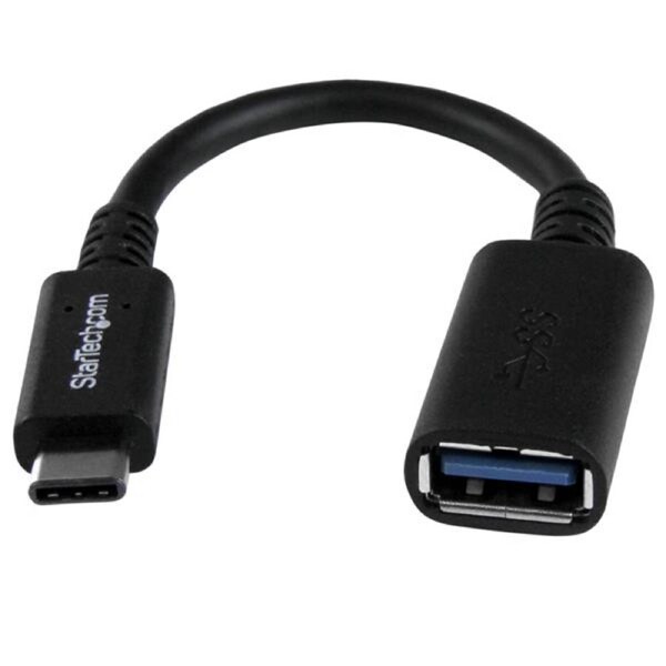 StarTech USB-C to USB Adapter - 6in - USB 3.0 (5Gbps) USB-IF Certified - USB-C to USB-A - USB 3.2 Gen 1 - USB C Adapter - USB Type C - Connect a USB Type-A equipment to a USB Type-C laptop