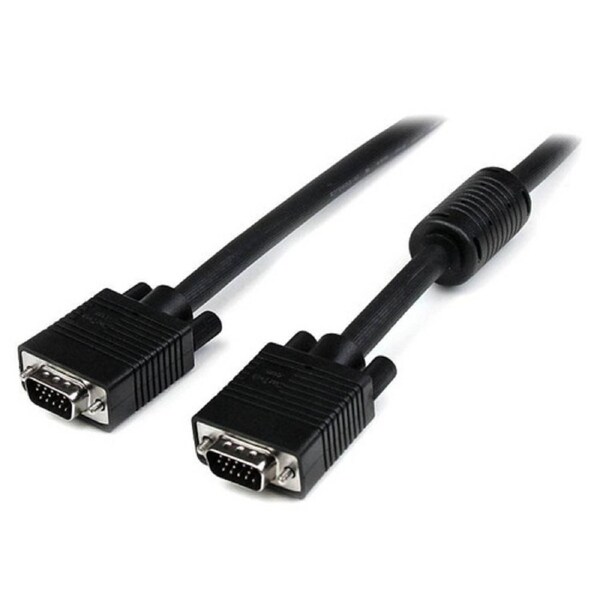 StarTech 3m Coax High Resolution Monitor VGA Video Cable - HD15 to HD15 M/M - 3 meter VGA Cable - 3m VGA Cable - Cable for Video Device, Monitor - First End: 1 x 15-pin HD-15 - Male