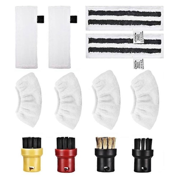 Steam Cleaner Accessory Set, Microfibre Cloth Set for Steam Cleaners SC 2, SC 3, SC 4, SC 5 EasyFix
