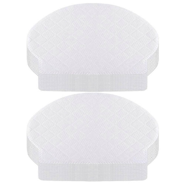 50 Pack Disposable Mopping Pads Compatible for Deebot OZMO N7 / T5 / OZMO 920 / OZMO 950 Robot Vacu