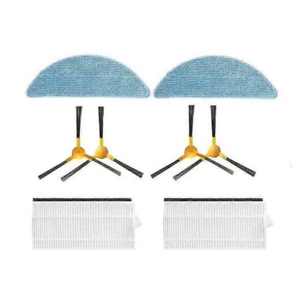 Side Brush + Filter + Mop for X500/X600 T8 M1 S6 Robot Vacuum Cleaner Accessory Replacement Kit