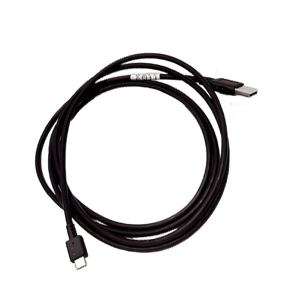 CS6080 CORDLESS CRADLE CABLE: USB-C (CRADLE) TO USB-A (HOST) CABLE 7FT. (2.1M) STRAIGHT - MIDNIGHT BLACK