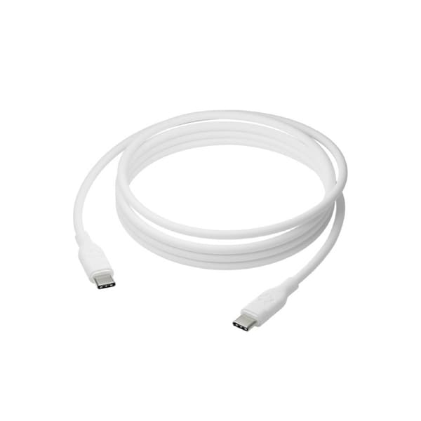 RECHARGE Cable 100W 2.5M USB C-USB C 100% recyclable White