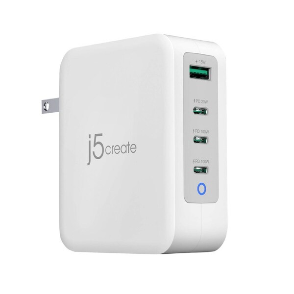 130W GaN USB-C 4-Port Charger