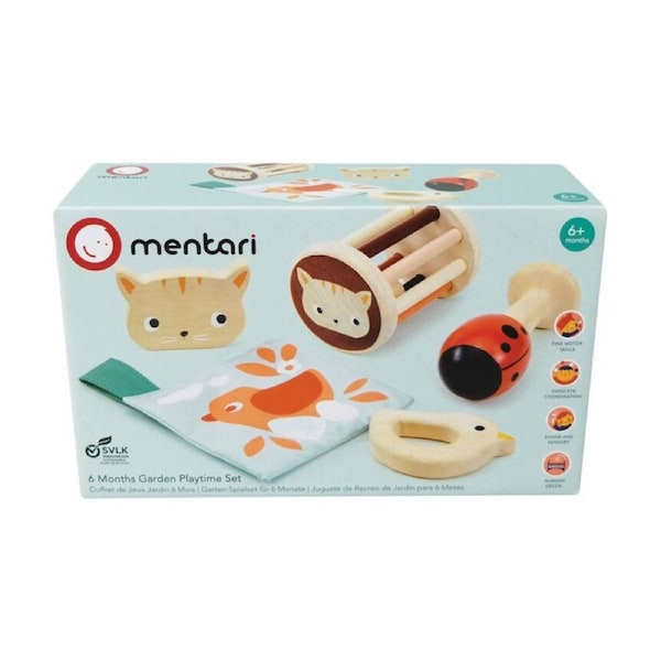 Mentari Garden Playtime Set Early Learning Fun Toys Kids 6 Months+