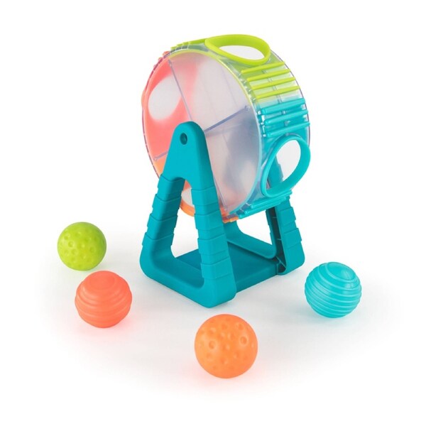Sassy Baby Wonder Wheel Ball Drop Spinning Toy With Balls 6 Months+ 17cm
