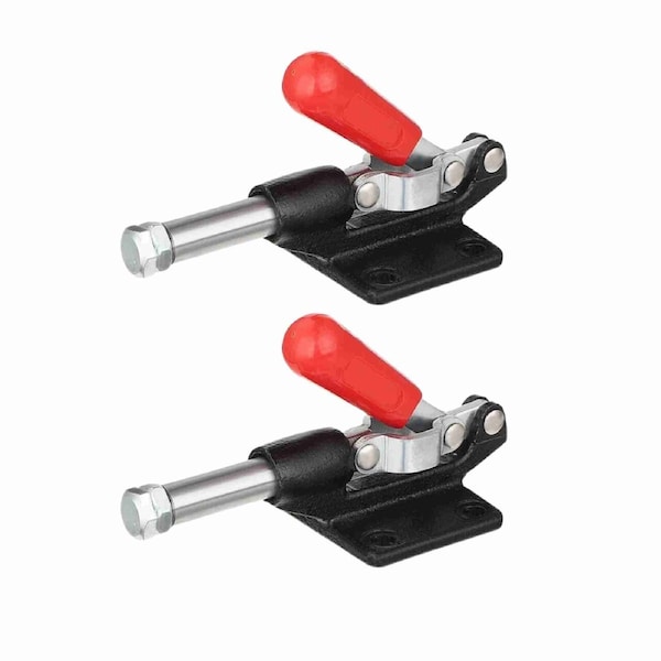 2pcs Welding Clamp Set Quick Release Clamping Tool Push Pull Fixture Heavy Duty