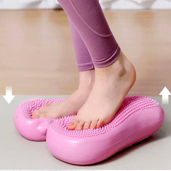 Multi-Functional Household Stepper Inflatable Foot Stepper Pad Balance Inflatable Pad