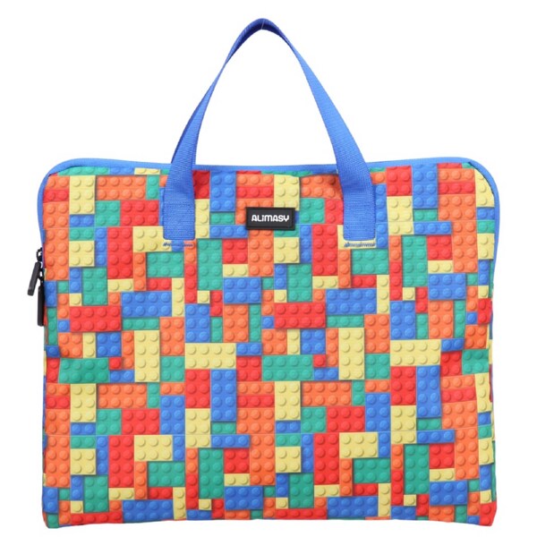 Alimasy Bricks Library Bag