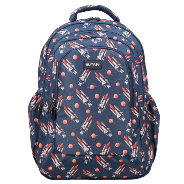 Alimasy Space Rockets Large Backpack