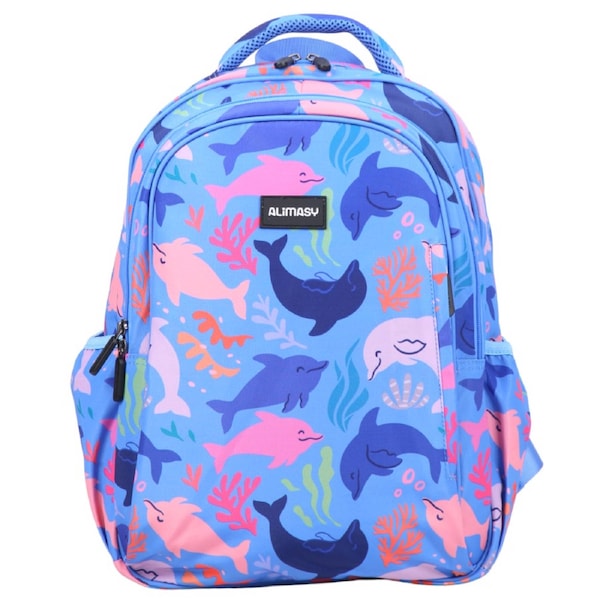 Alimasy Dolphins Midsize Kids Backpack
