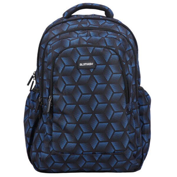 Alimasy Hexagon Dot Cubes Large Backpack