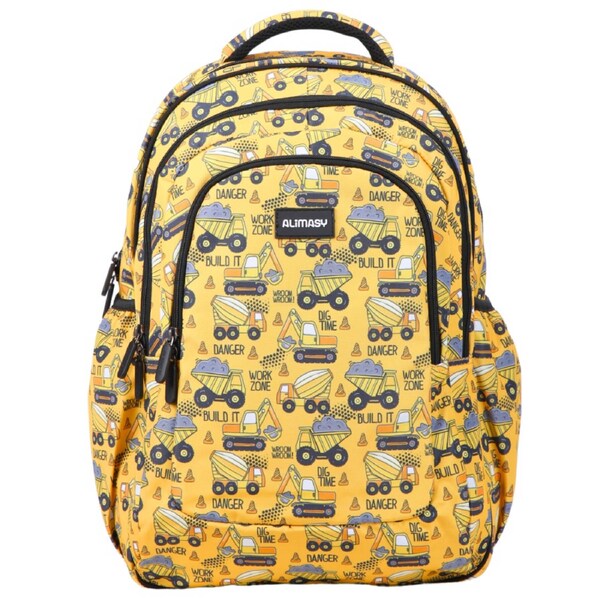 Alimasy Construction Large School Backpack
