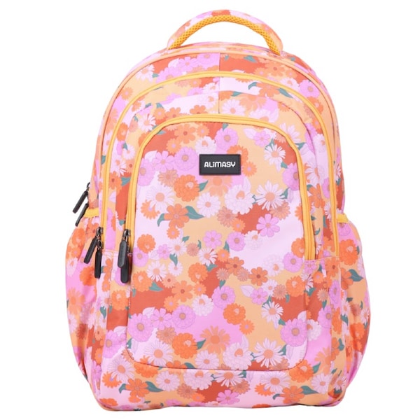 Alimasy Mellow Yellow Large School Backpack