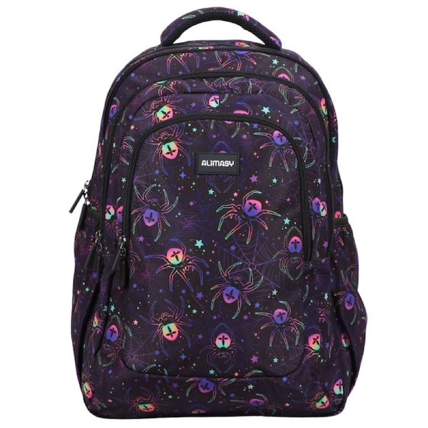 Alimasy Spiders Large School Backpack