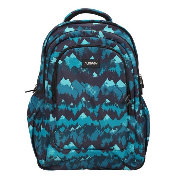 Alimasy Camo Mountain Large School Backpack
