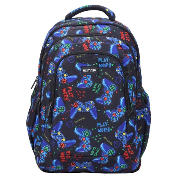 Alimasy Gaming Large School Backpack