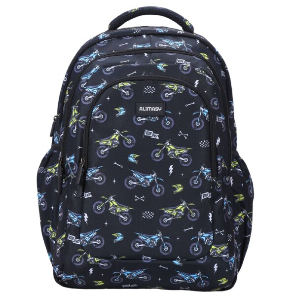 Alimasy Motorcross Large School Backpack