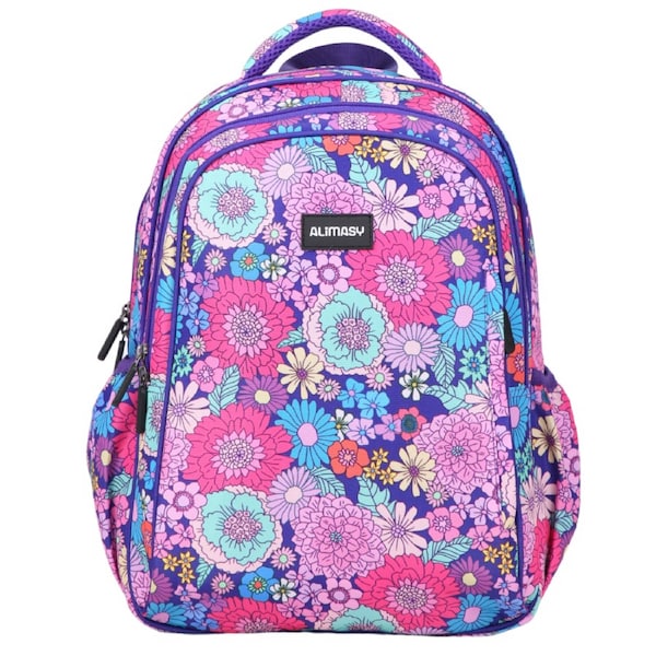 Alimasy Summer Flowers Midsize Kids Backpack