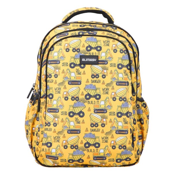 Alimasy Construction Midsize Kids Backpack