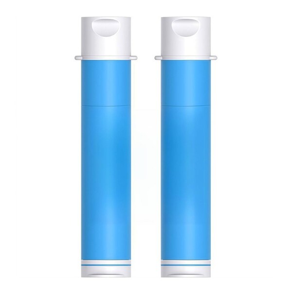 Nevenka 2Pcs Gravity Water Filter Straw Outdoor Drinking Water Purifier for Camping Travel