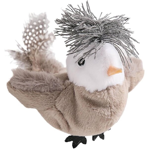 Velocity Flapping Bird Cat Toy, Indoor Interactive Chirping Bird Cat Toy