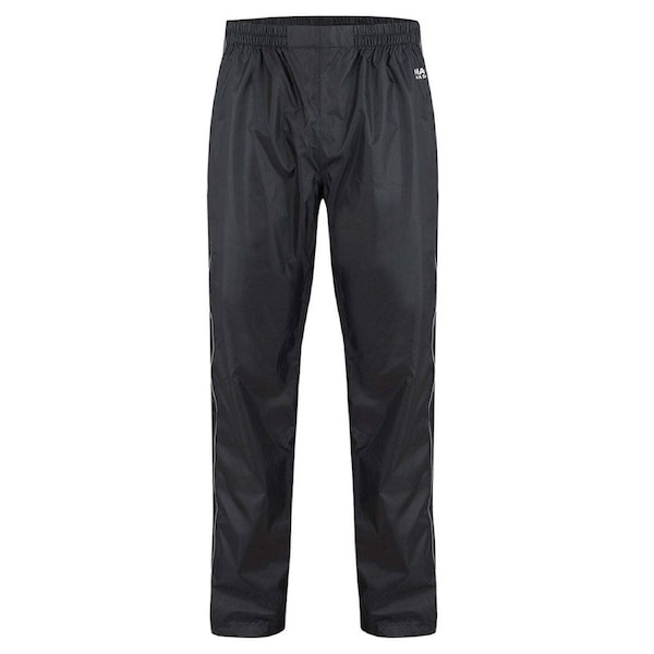 Mac In A Sac Unisex Adults Full Zip Overtrousers - Black - S
