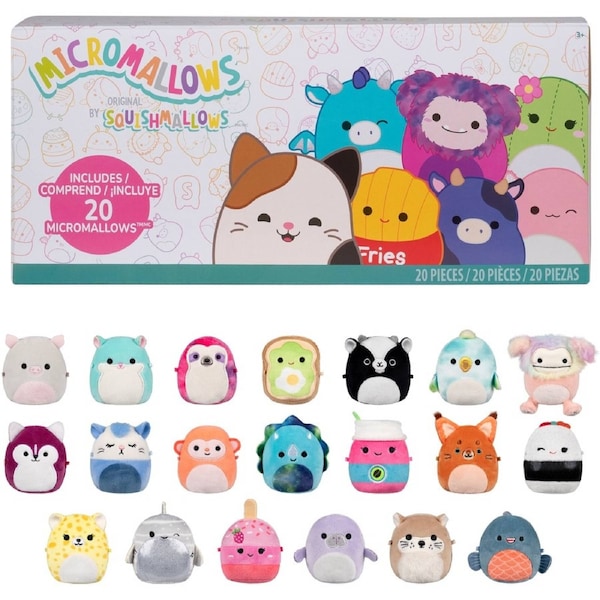 Squishmallows Micromallows 20 Pack