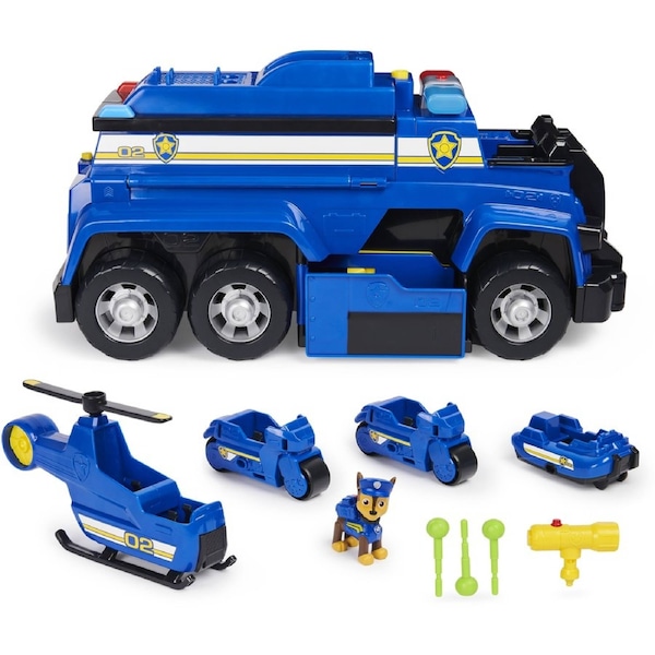 Paw Patrol Chase’s 5-in-1 Ultimate Cruiser with Lights and Sounds