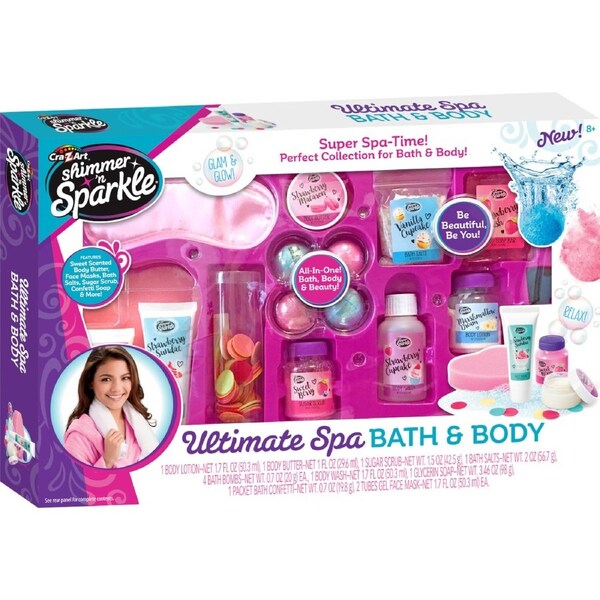Shimmer N Sparkle The Ultimate Spa Bath and Body Set
