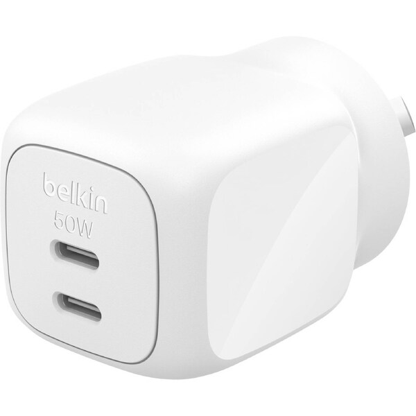 Belkin BoostCharge Pro Dual USB-C GaN Charger 50W