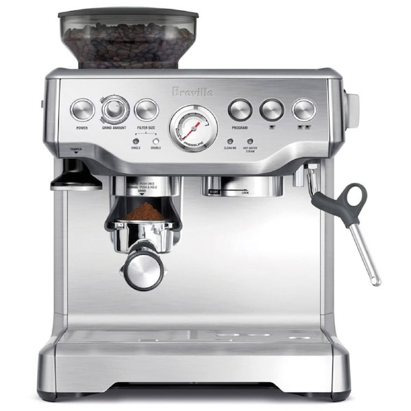 Breville the Barista Express Espresso Machine - Brushed Stainless Steel BES870BSS