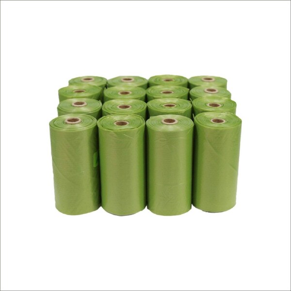 Pet Swift Biodegradable Dog Poop Bags - 16 Rolls (240 Bags) Lavender Scent