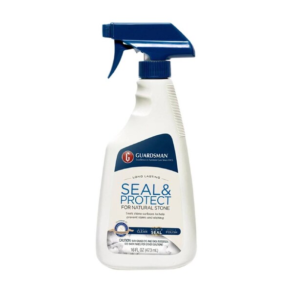 Guardsman Natural Stone Seal & Protect - Prevents Stains on Granite & Marble